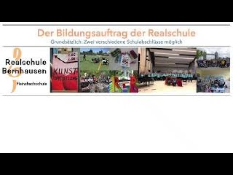Bildungsauftrag der Realschule